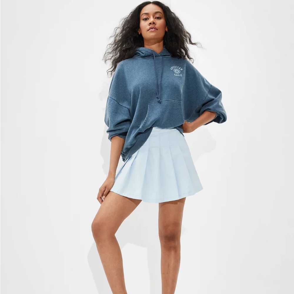 AE Super High-Waisted Pleated Tennis Skirt